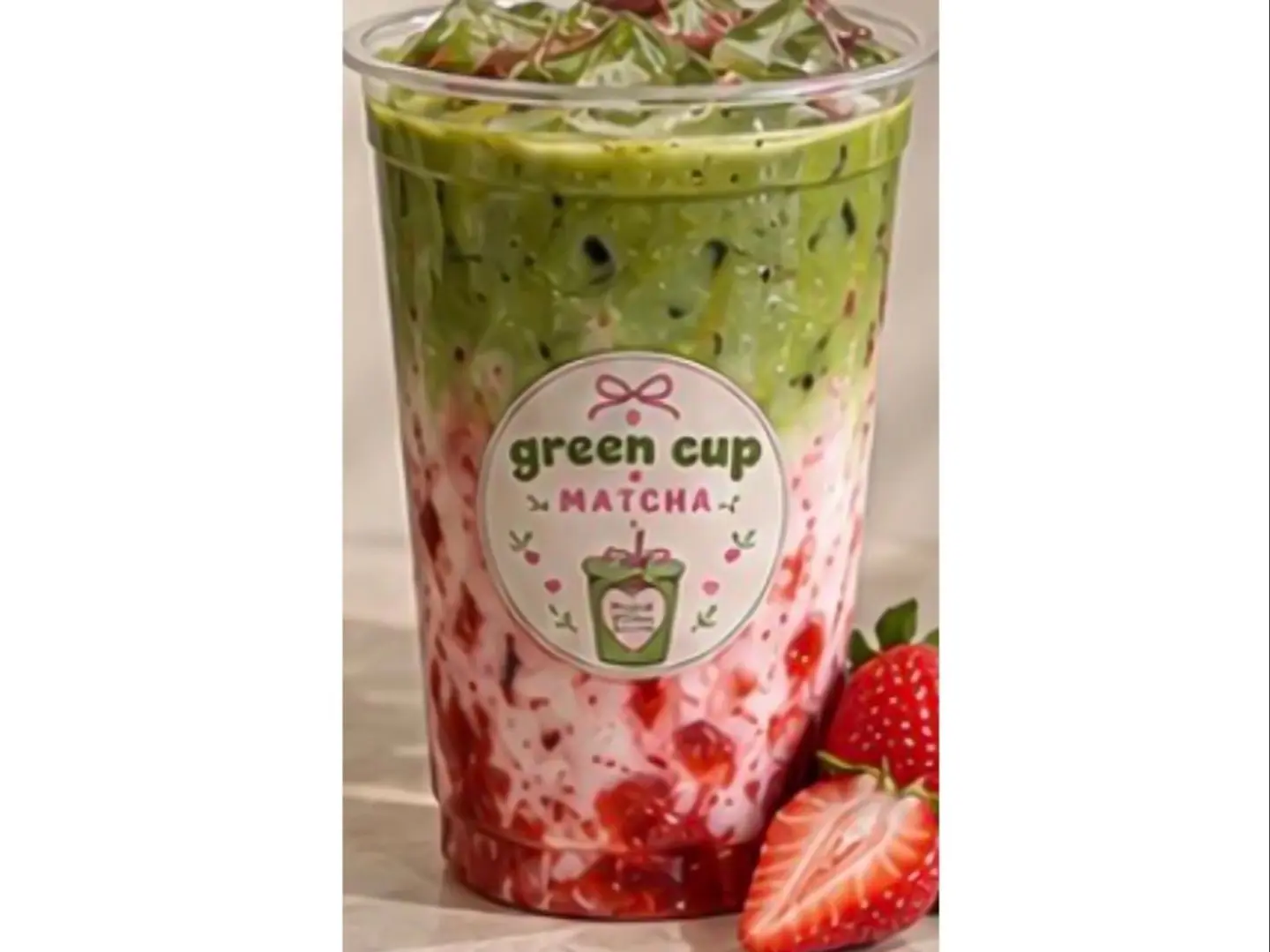 Strawberry Matcha