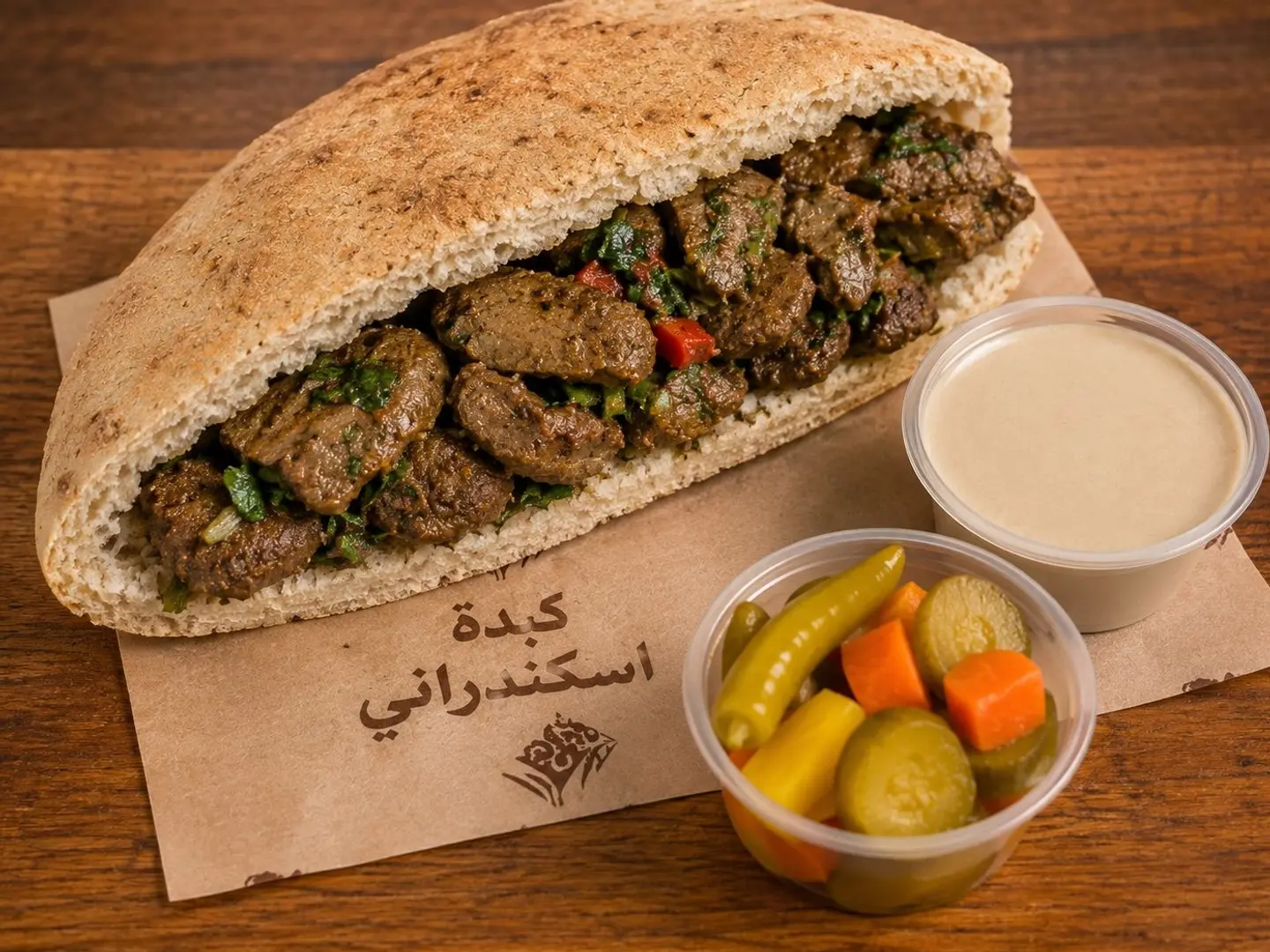 ساندوتش كبدة اسكندرانى
