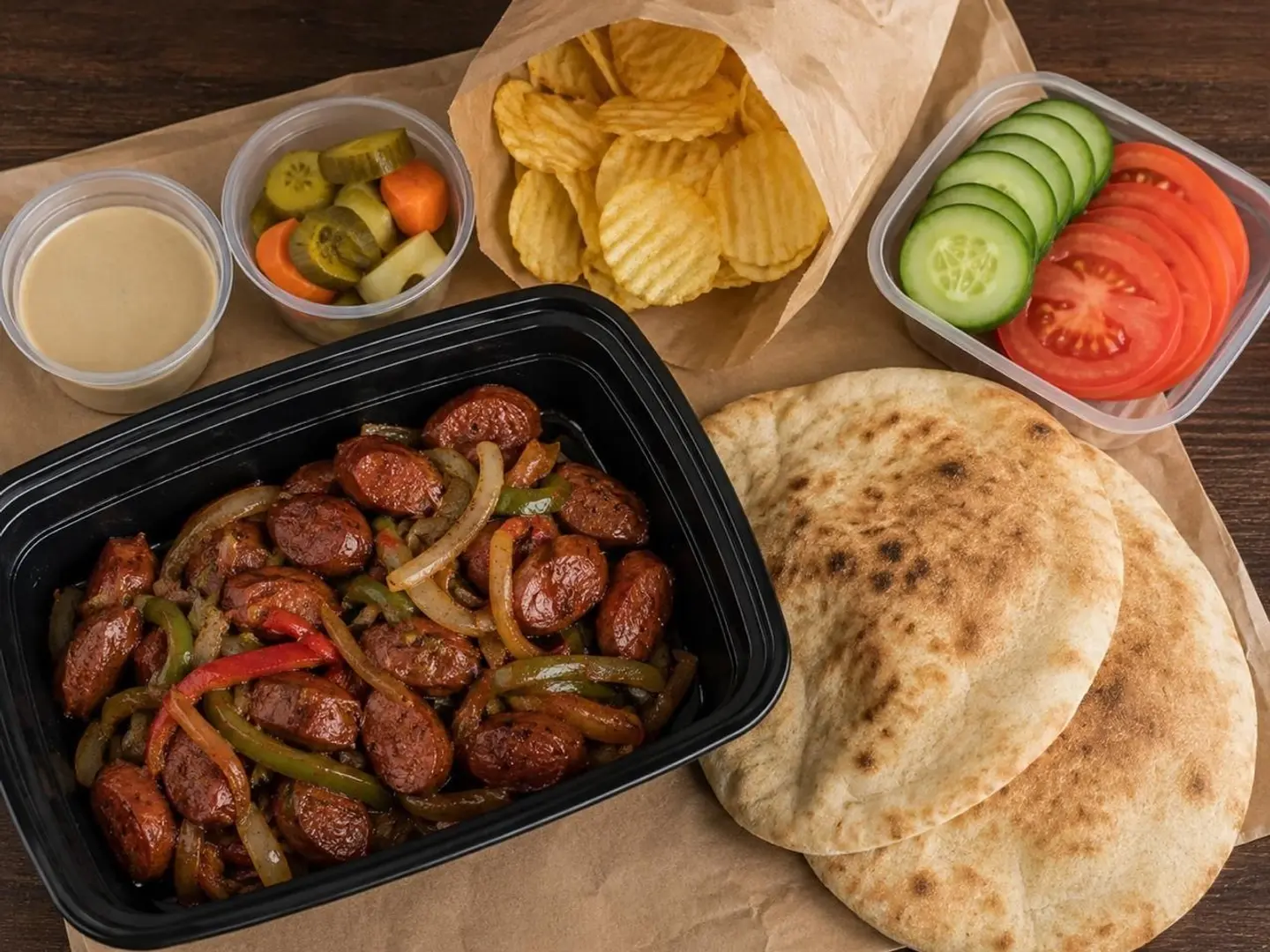Local Sausage Meal