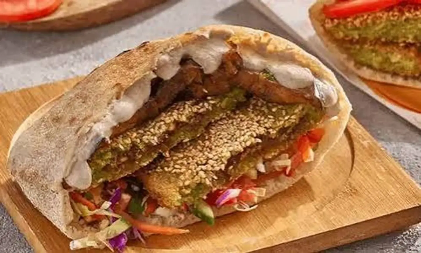 Stuffed Falafel Sandwich