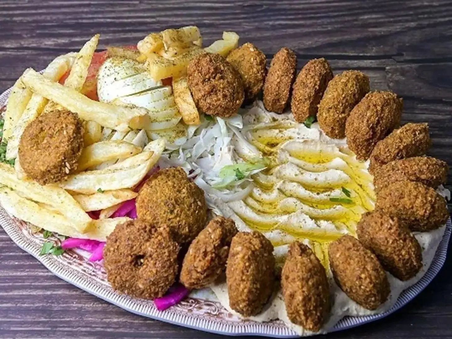 Mixed Falafel Plate