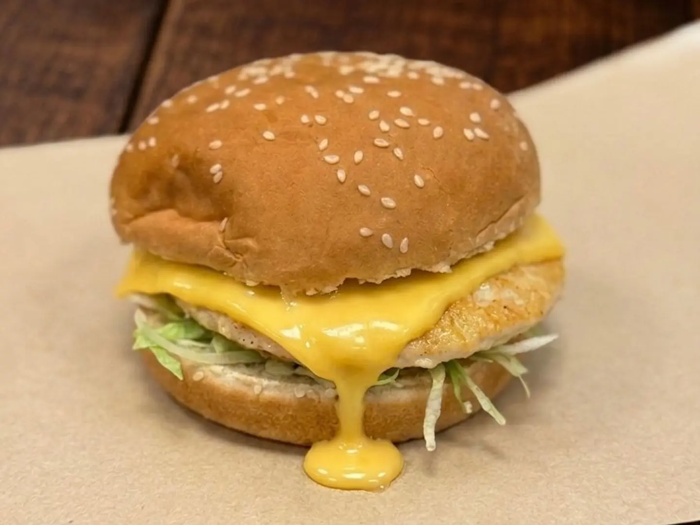Saj Chicken Burger