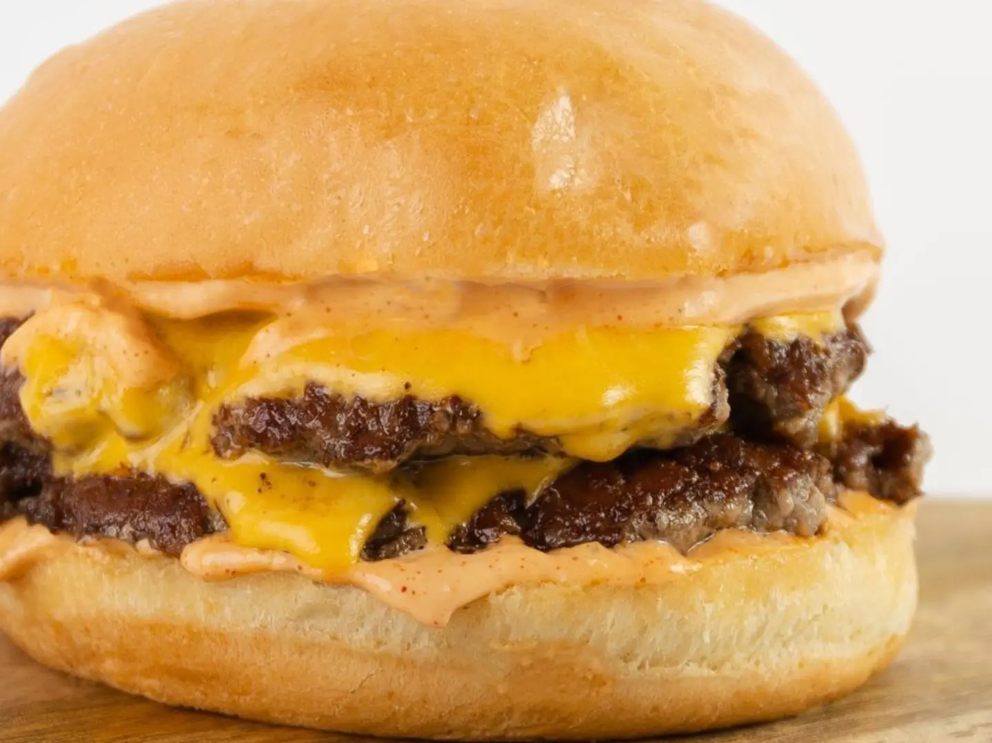 Double Grilled Beef Burger Meal