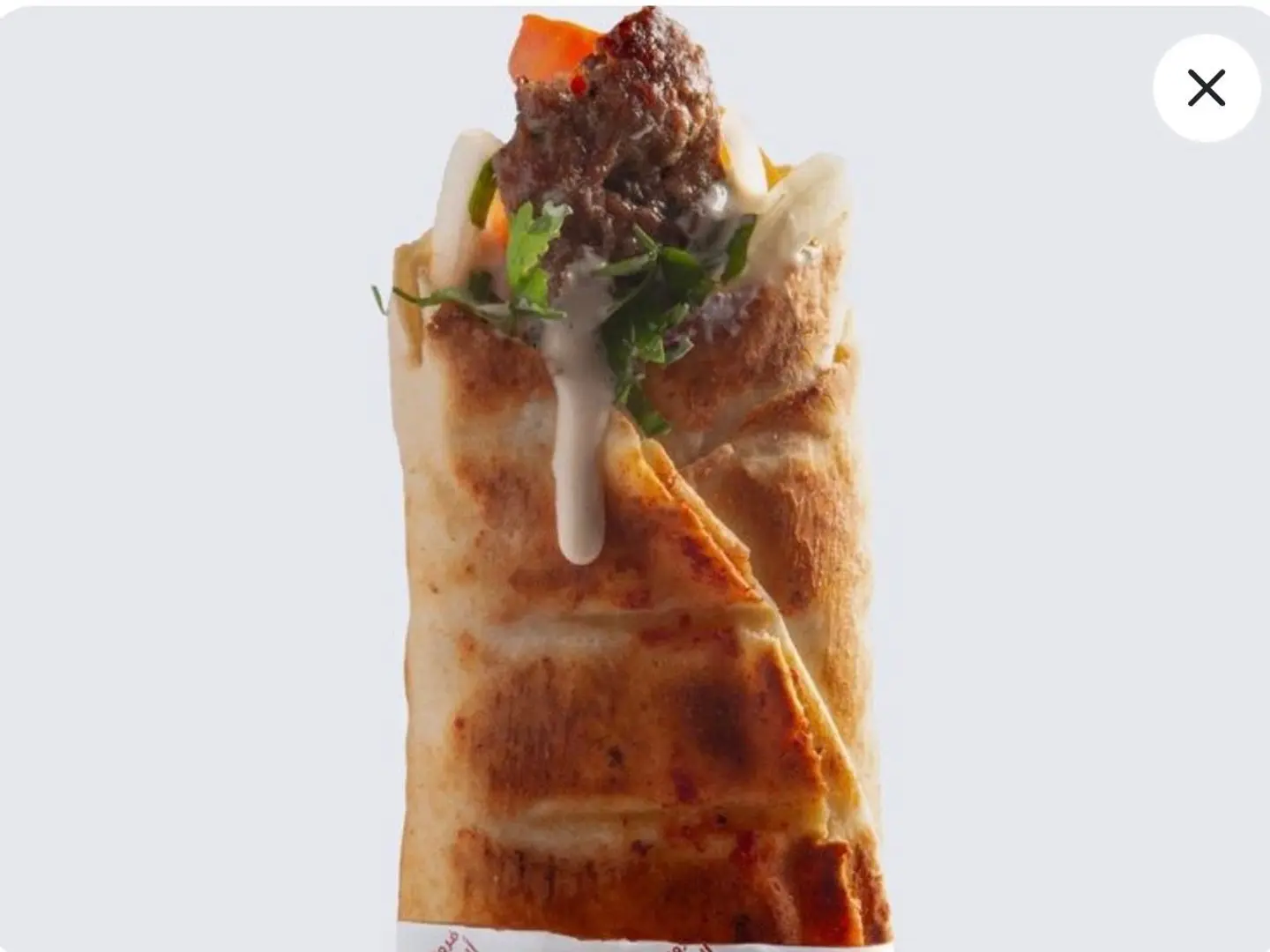 Small Chicken Kebab Sandwich