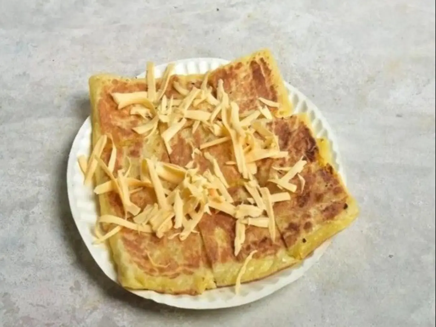 Plain Cheddar Cheese Murtabak