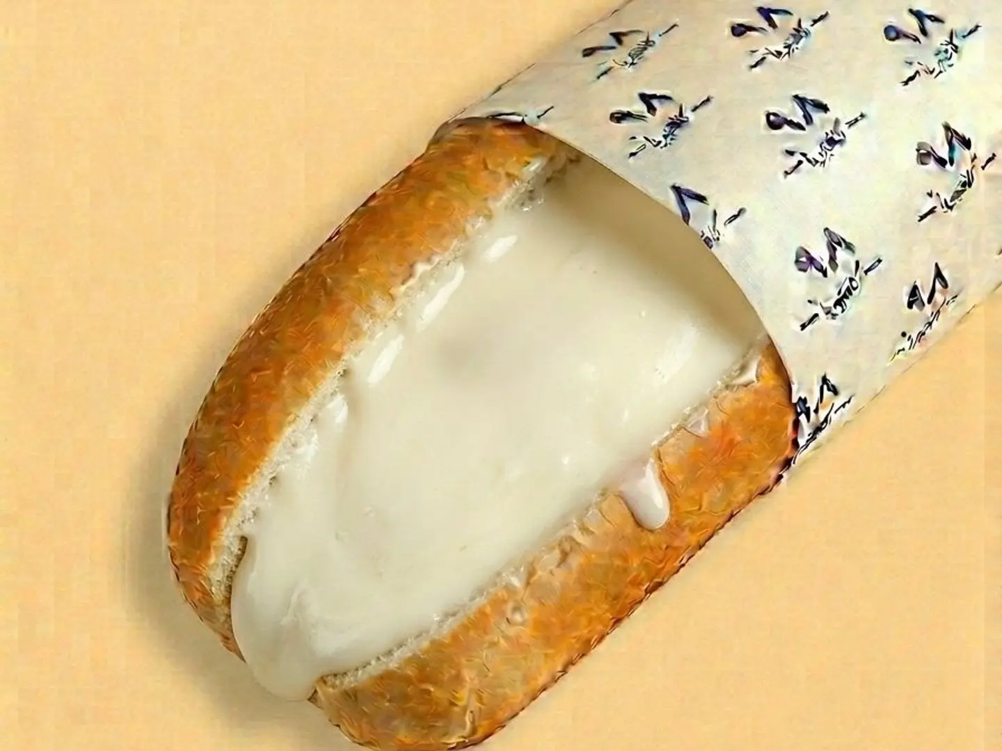 سندوتش جبن سائل