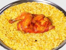 نص دجاج مندي