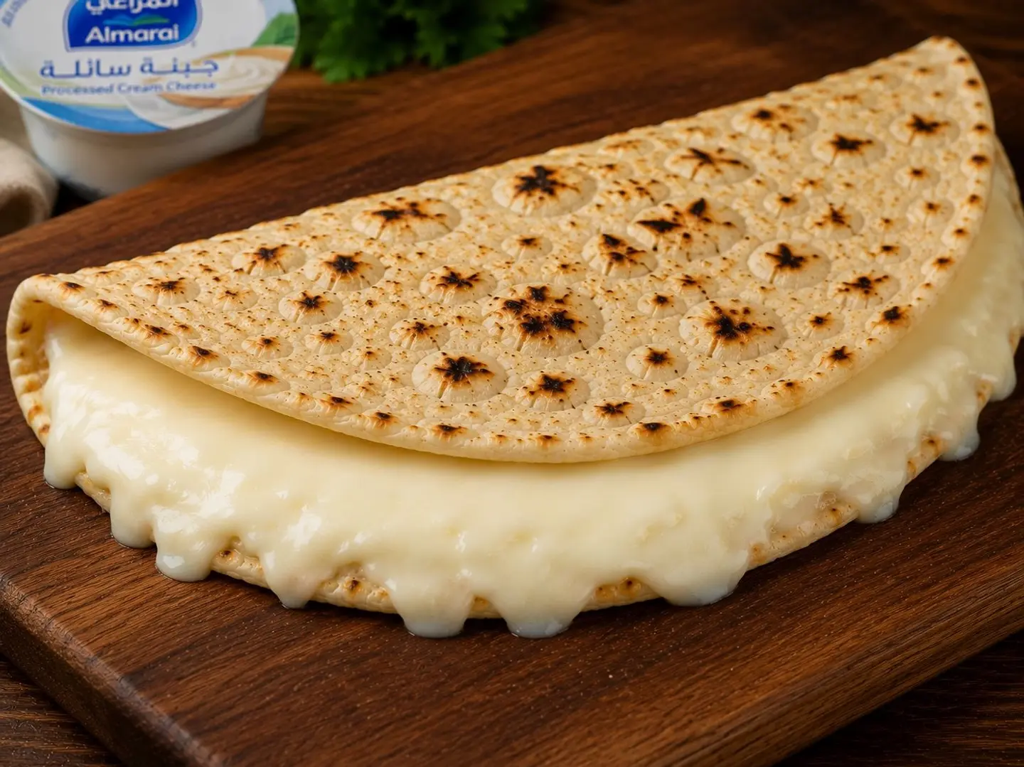 Liquid Cheese Chapati
