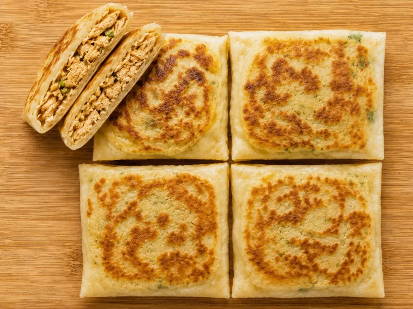 Chicken Cheese Muttabaq