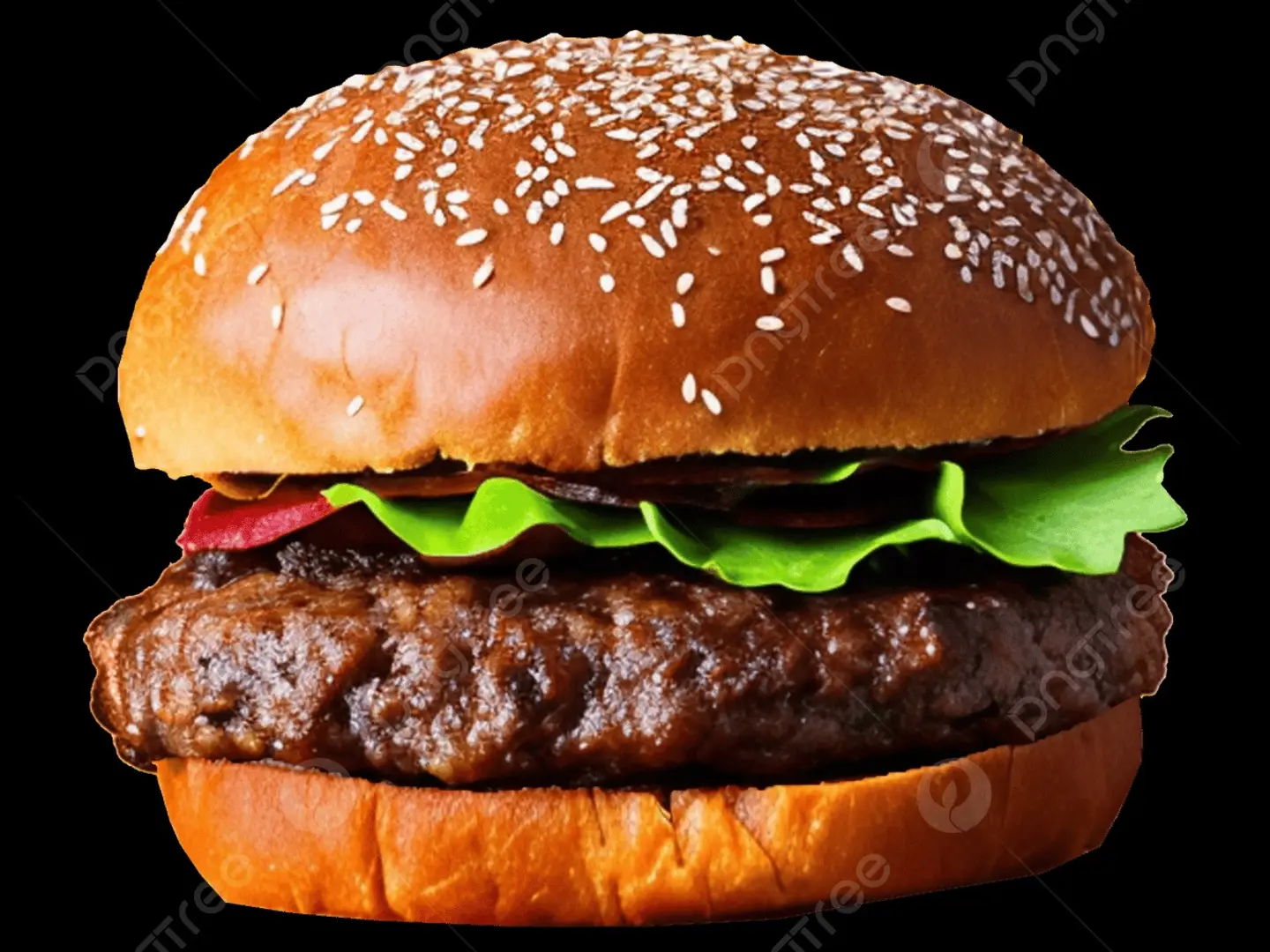 Single Roll Burger