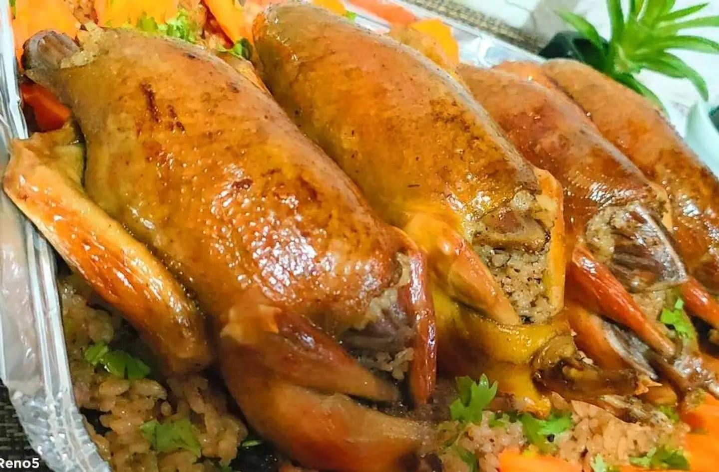 Whole Grilled Pigeon