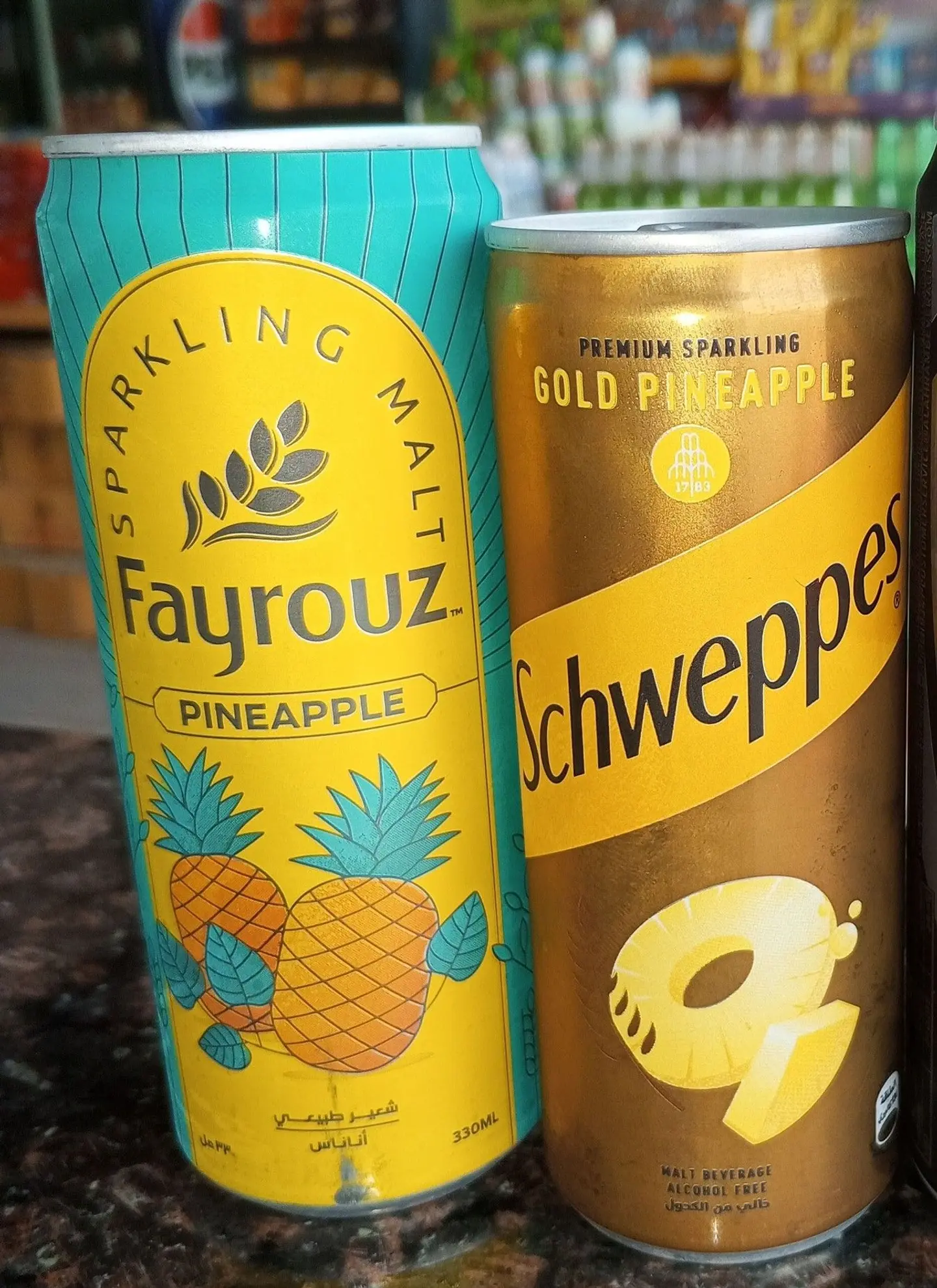 Fayrouz Or Schweppes
