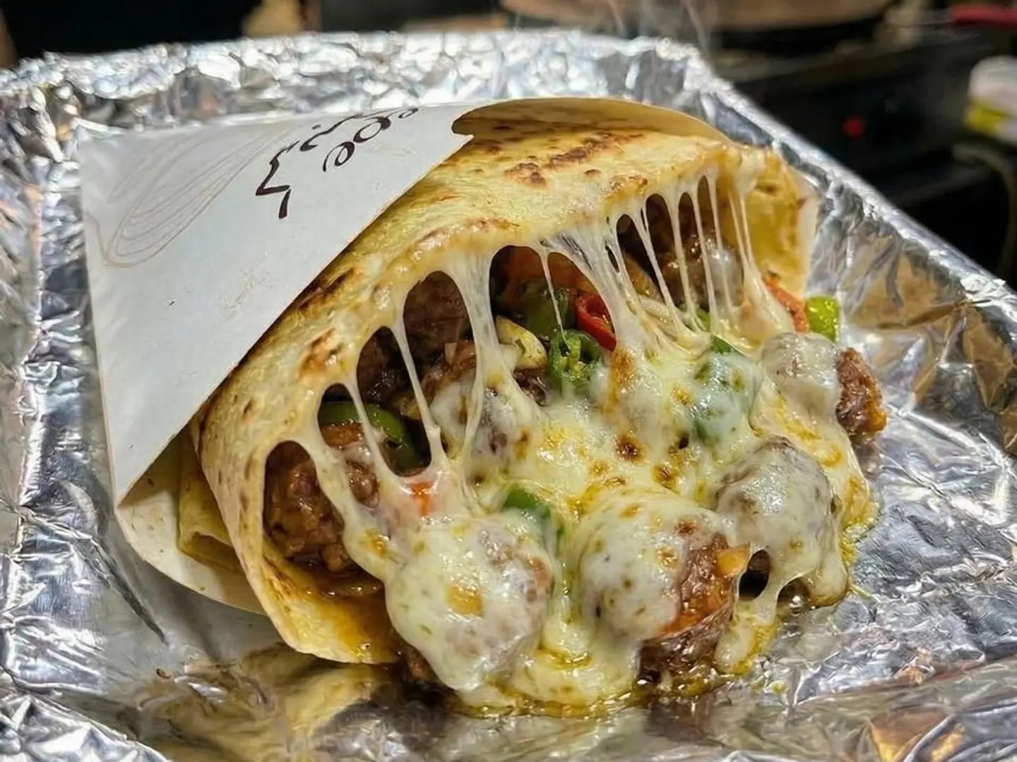 Cheese Sausage Crepe