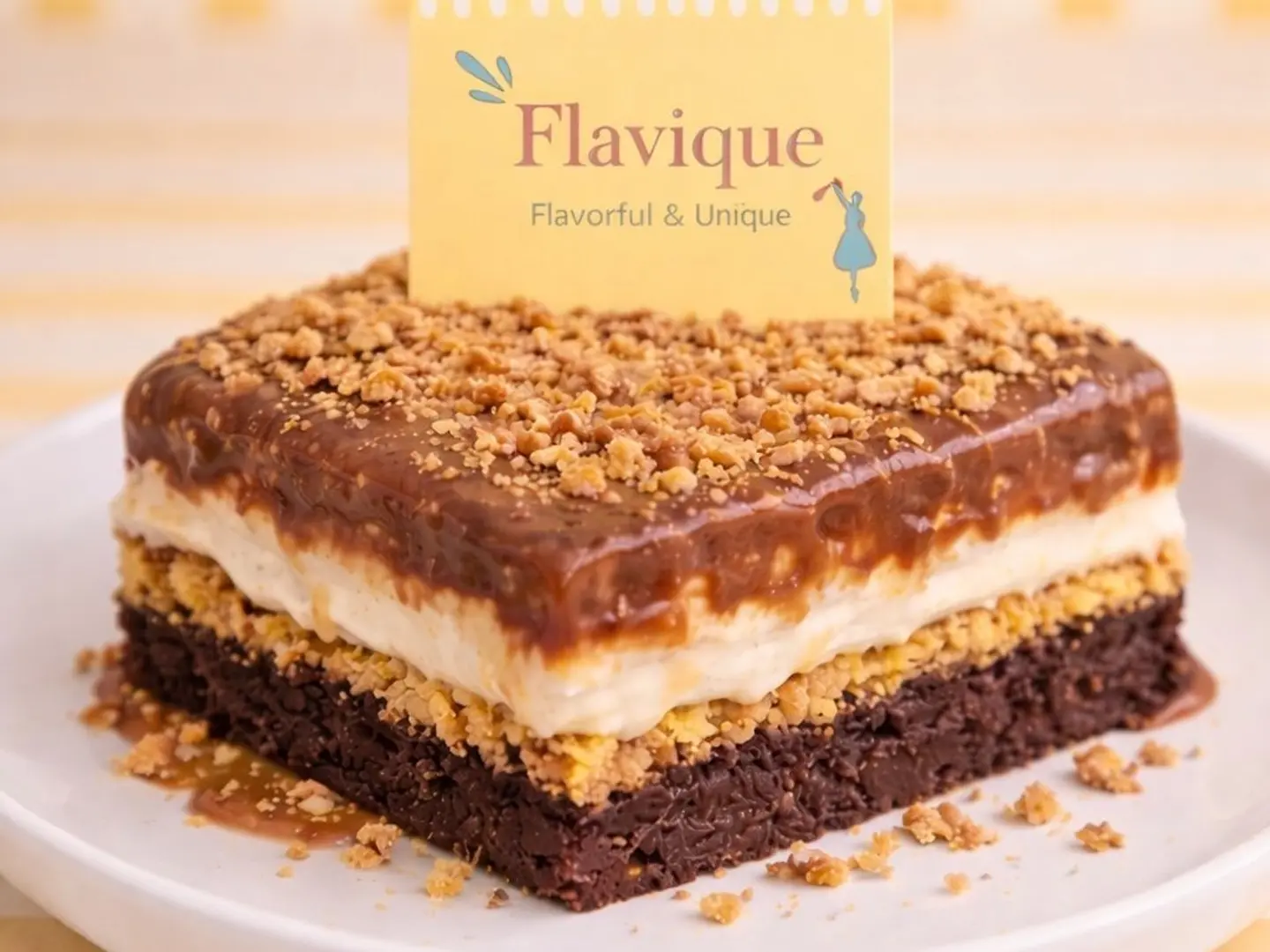 Flavique Chocolate And Roasted Milk Pudding