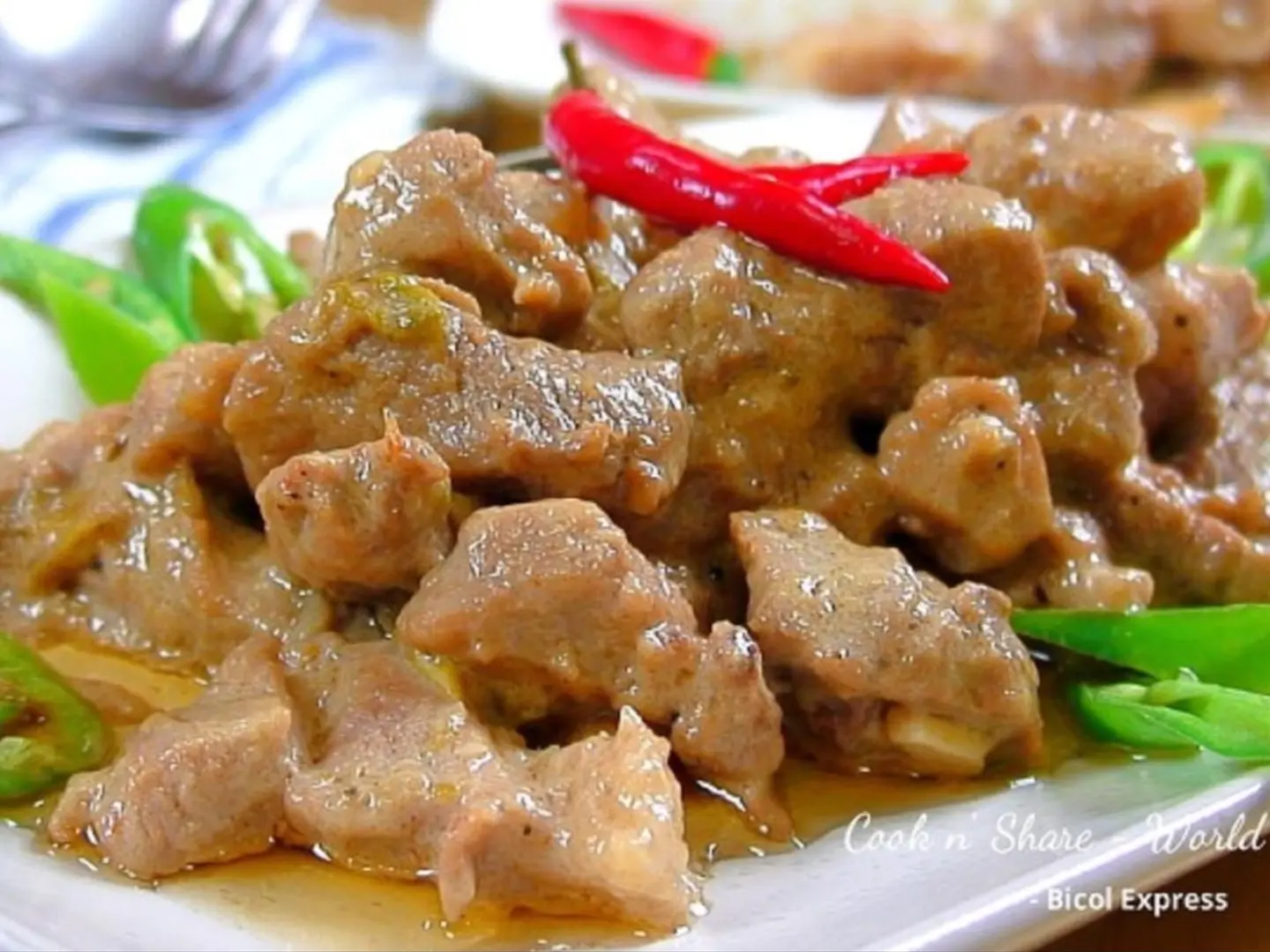 Beef Bicol Express