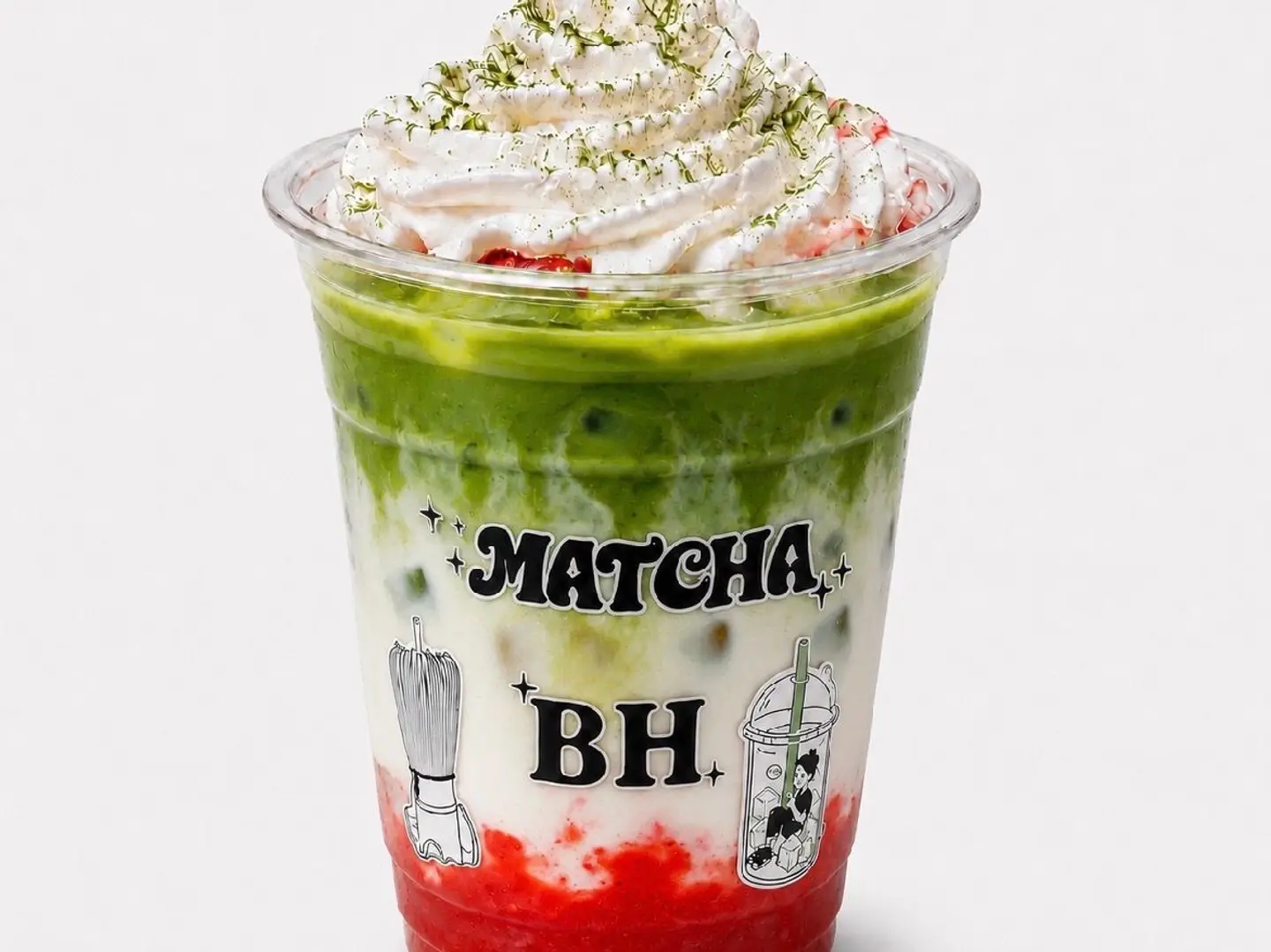 Strawberry Matcha