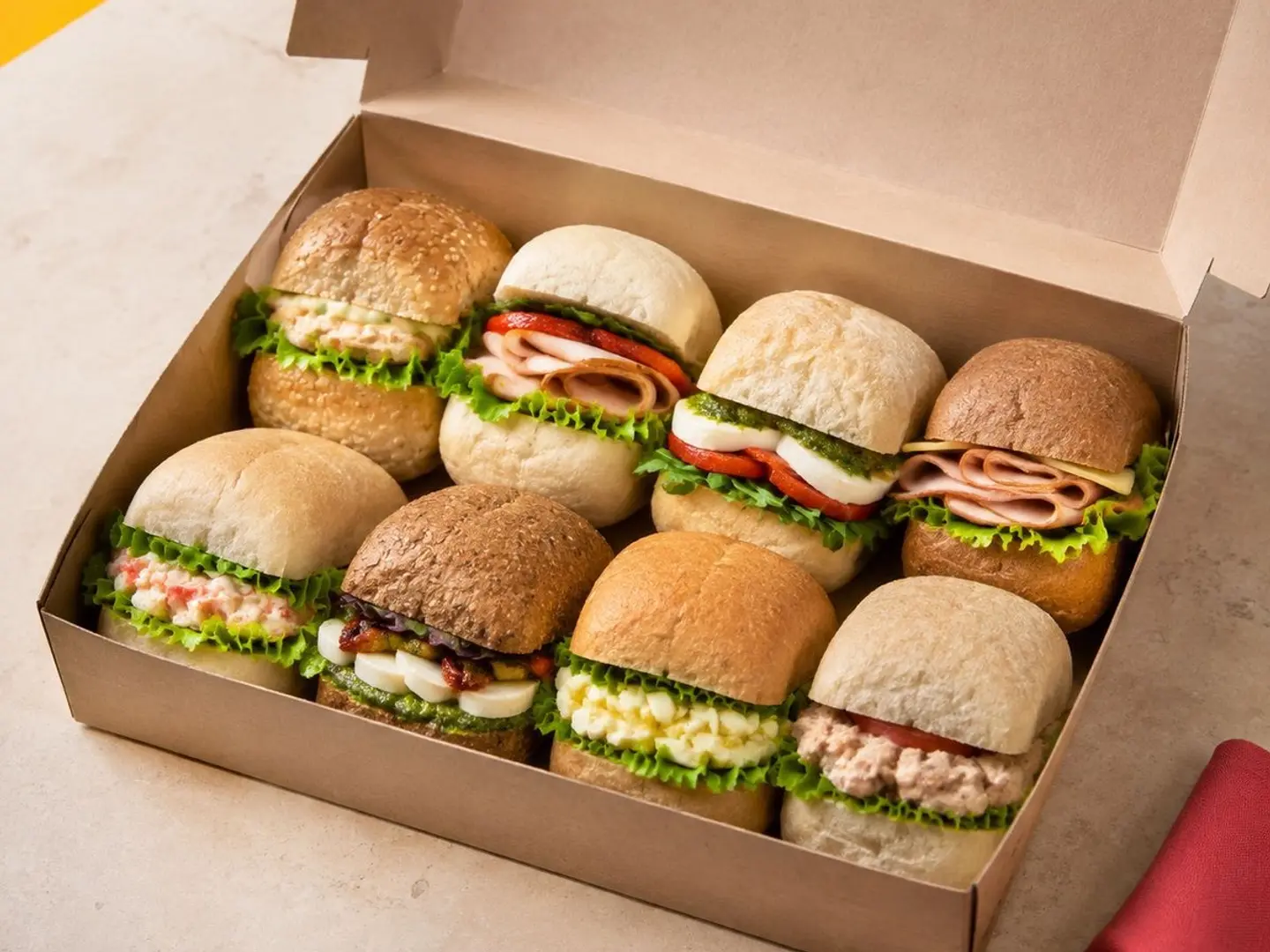 Gatherings Box   8 Sandwiches