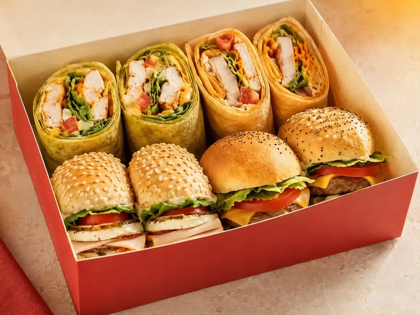 Mornex Box   8 Sandwiches