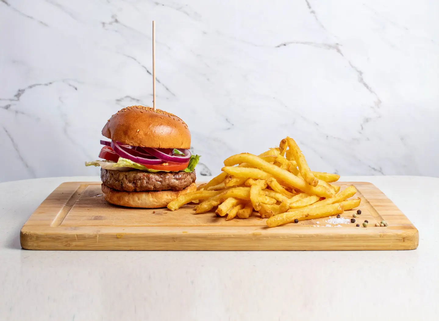 Beef Burger Meal