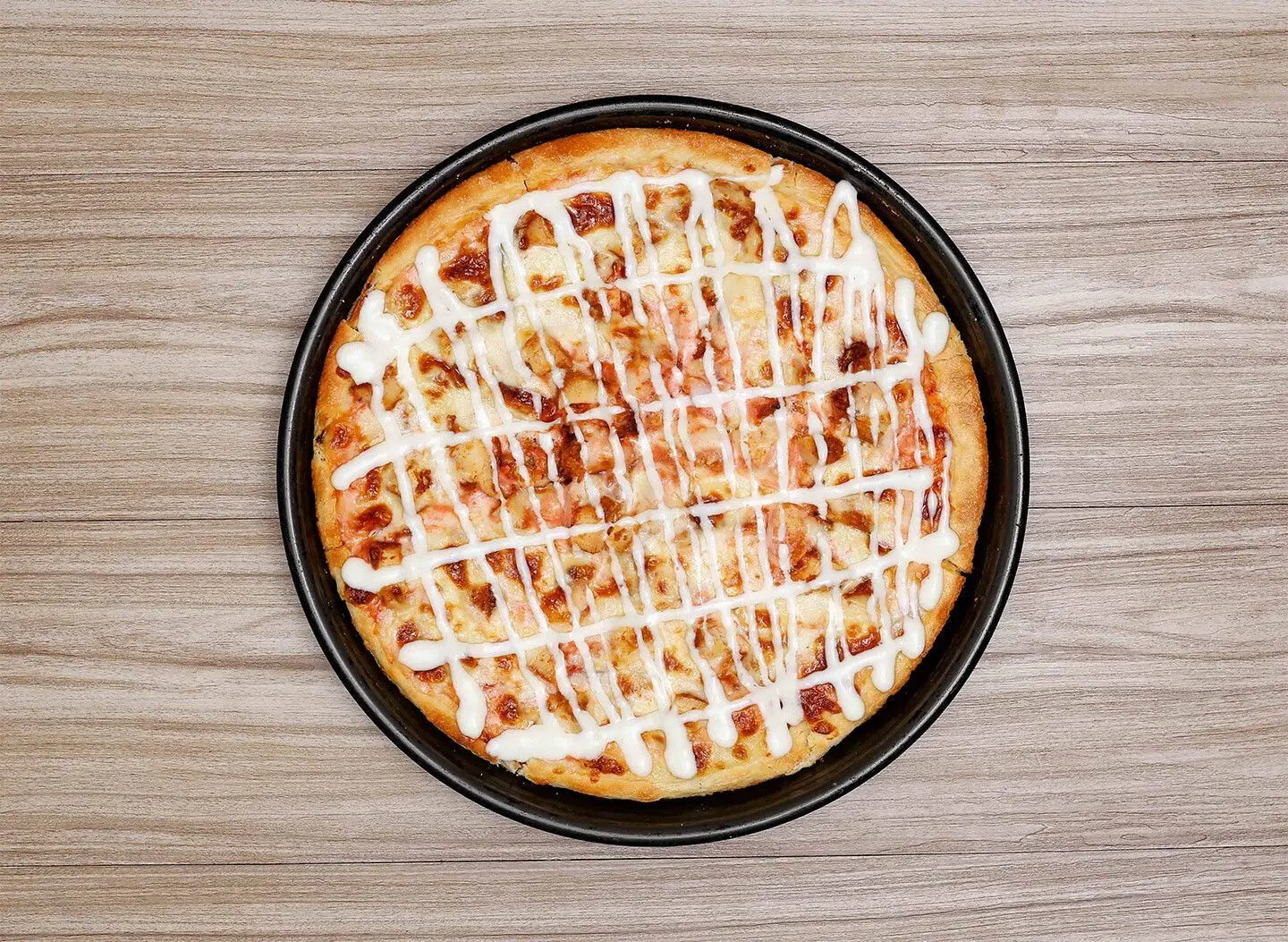 Crispy Chicken Ranch Pizza