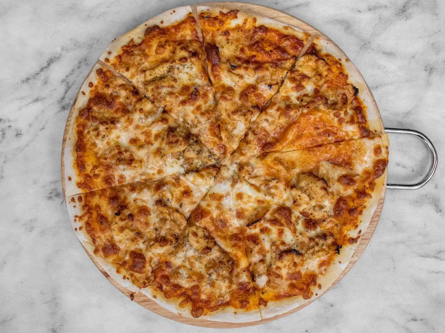 Minced Chicken Pizza