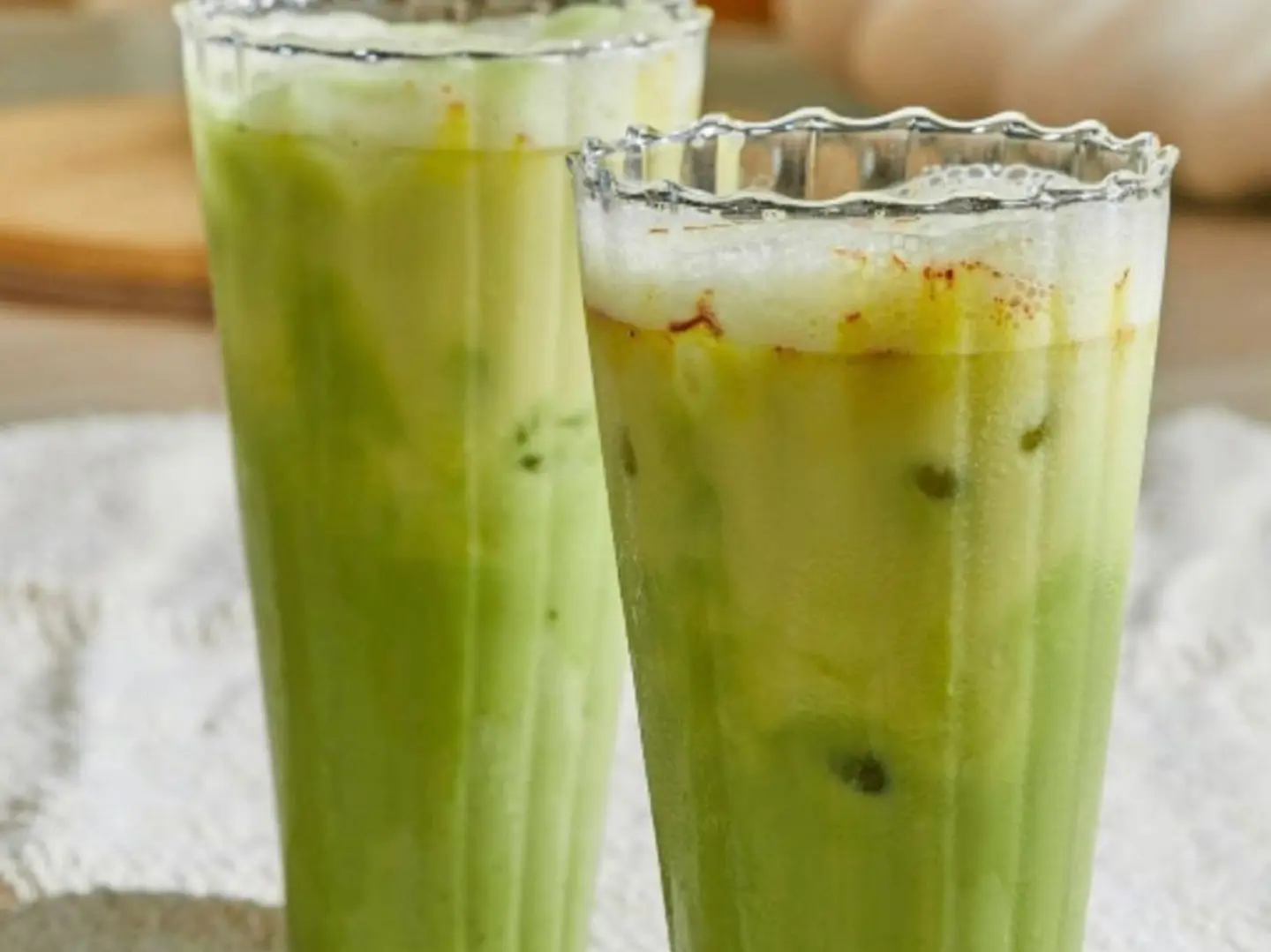 Saffron Matcha