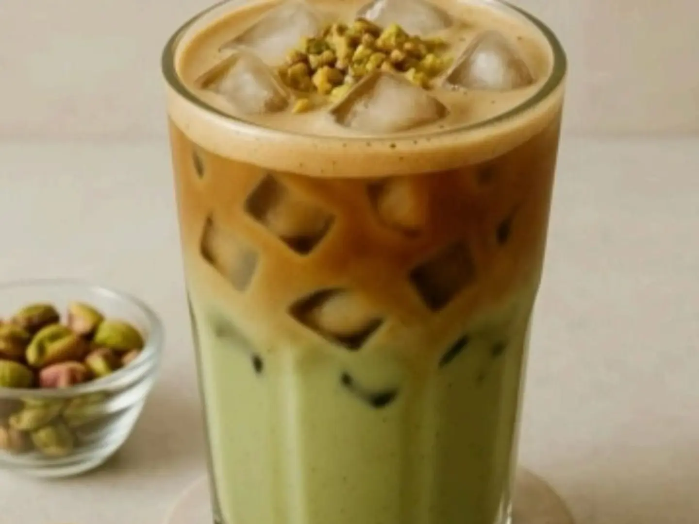 Ice Pistachio Latte Small