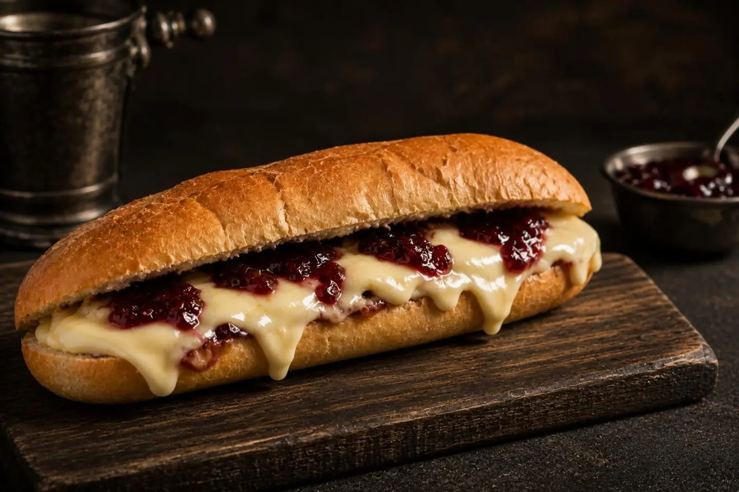 Cheese & Jam Sandwich