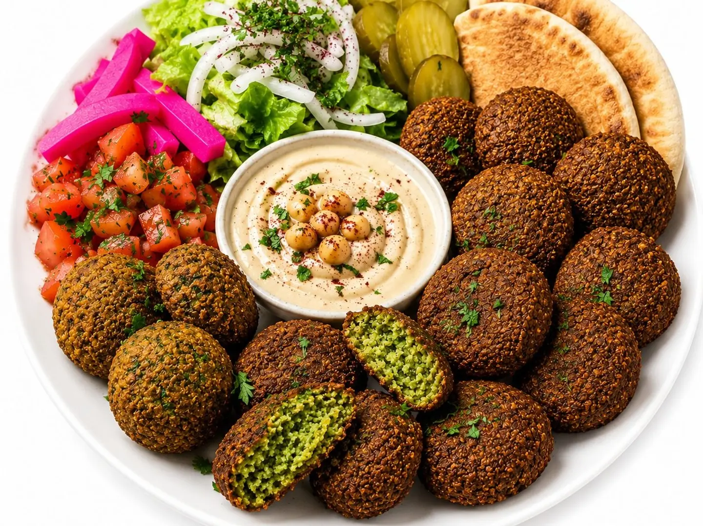 Mixed Falafel Plate Small