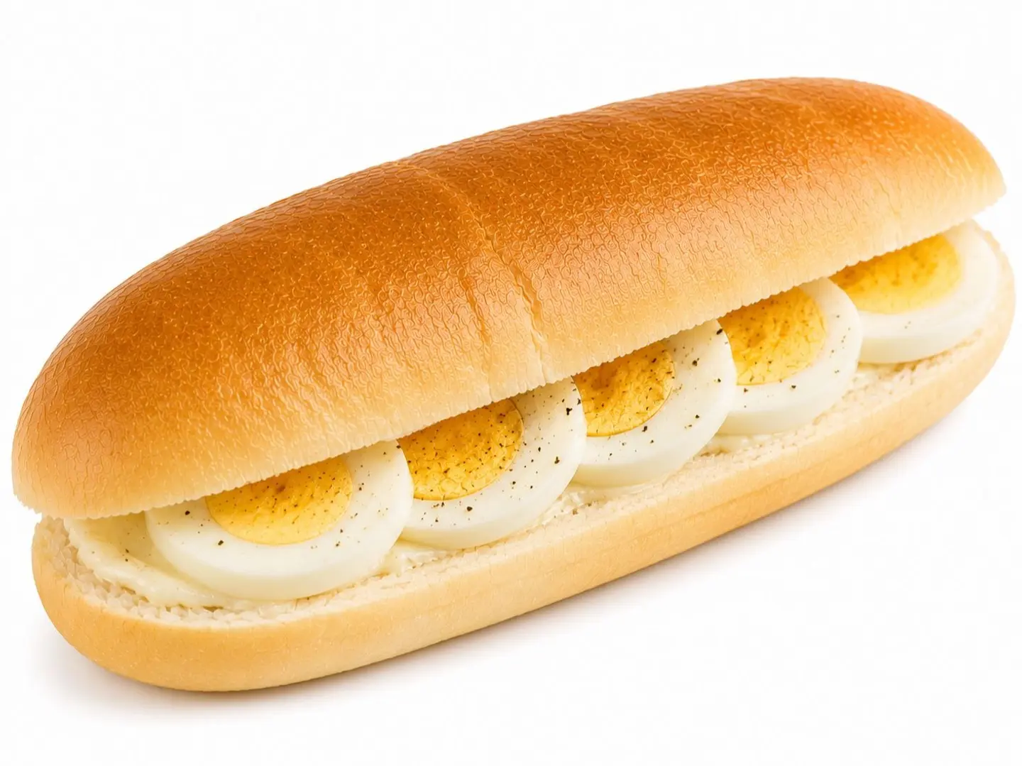 Samouli Boiled Eggs Sandwich
