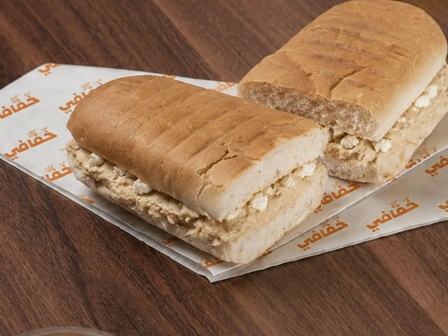 Cheese And Tahini Sandwich