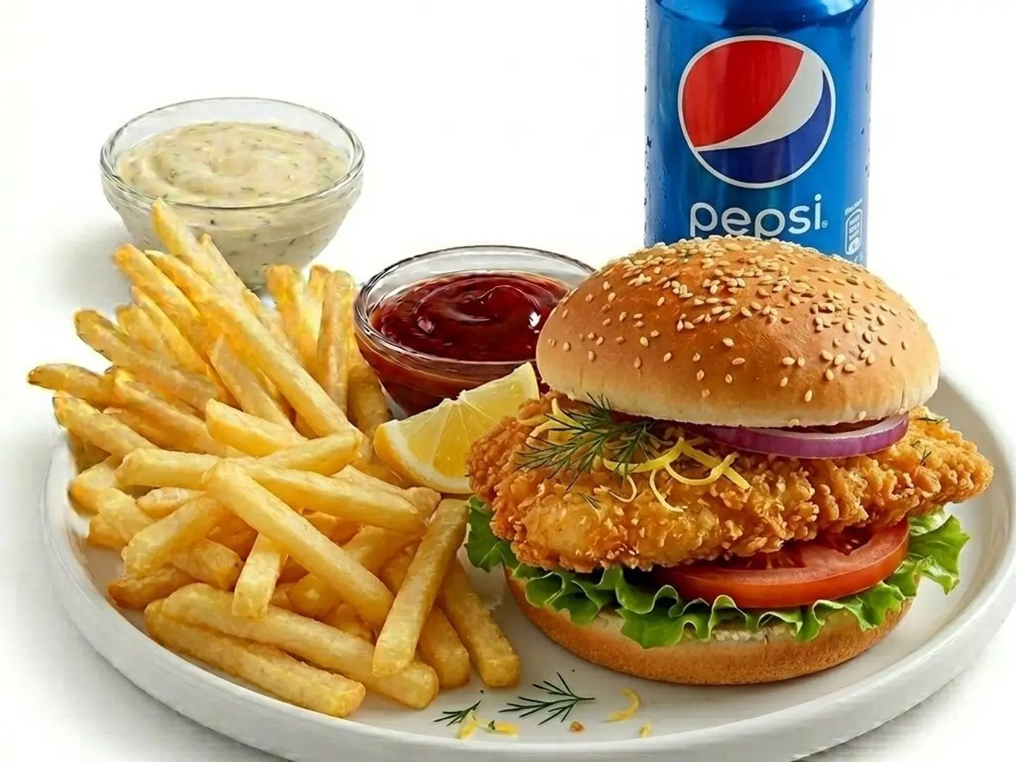 Chicken Burger Meal