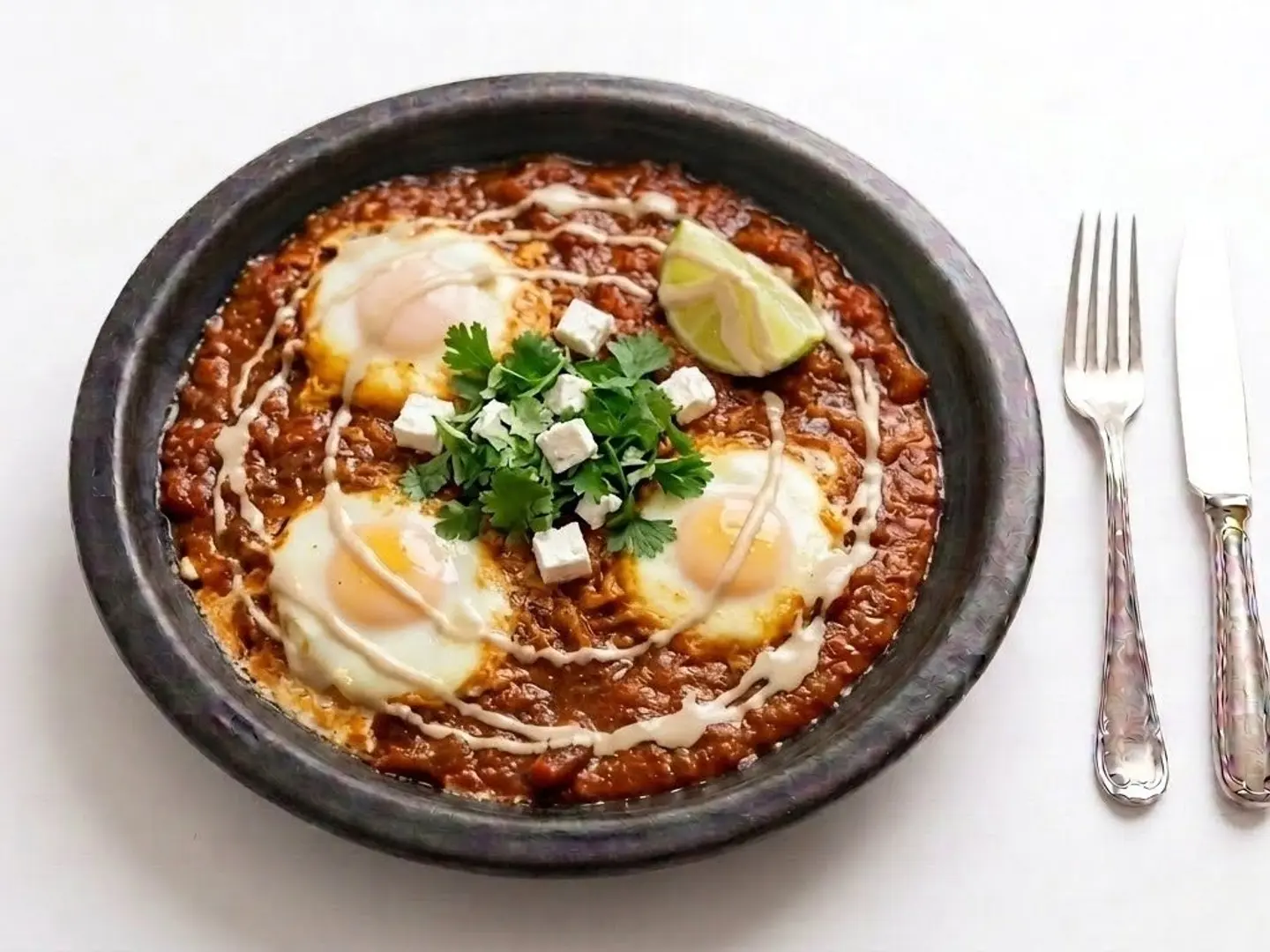 Delicious Shakshuka Plate