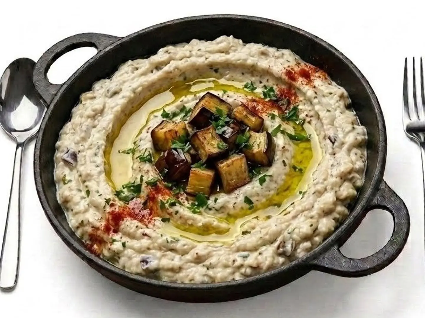 Moutabal Plate