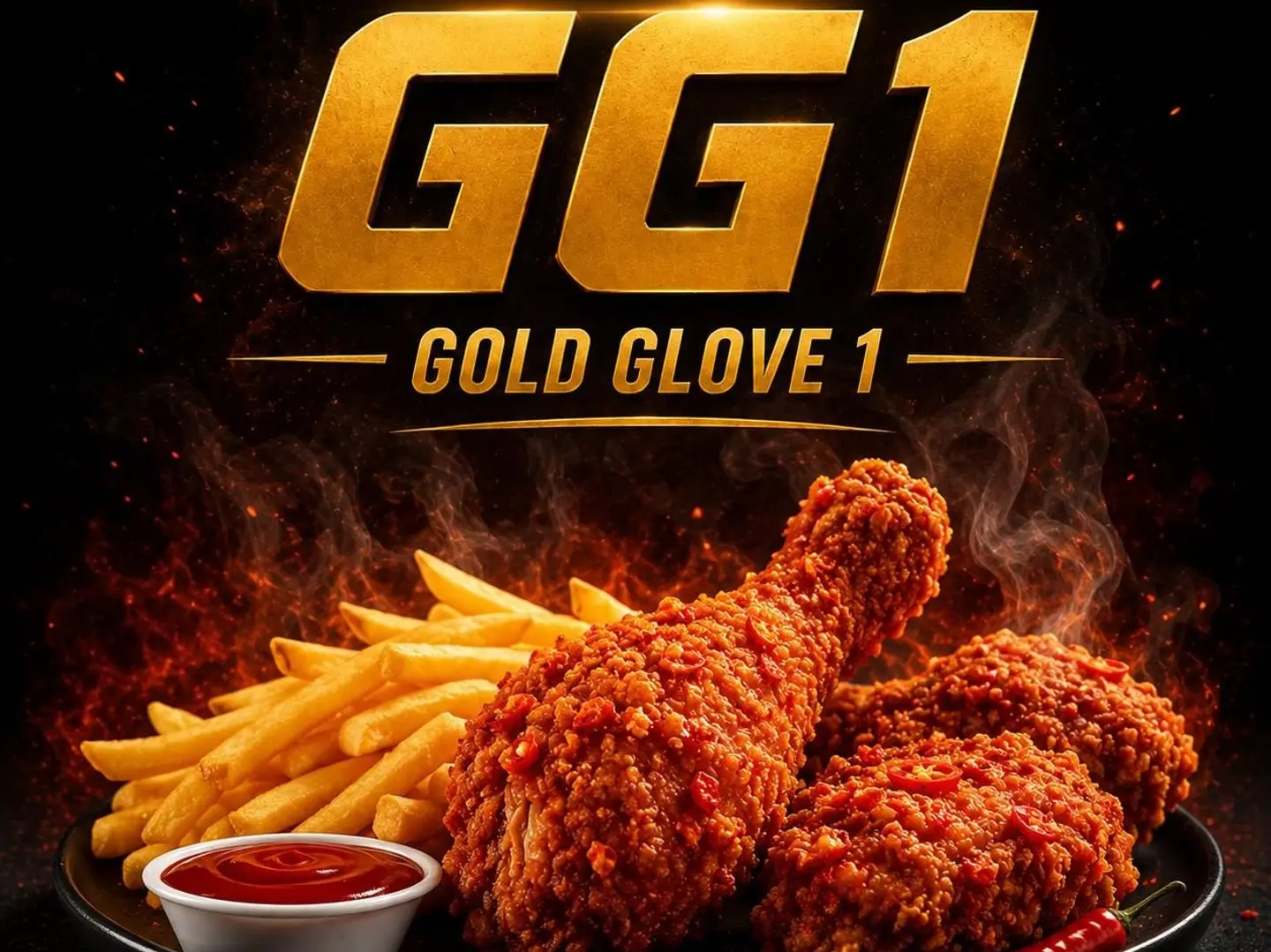 Spicy Crispy Broasted Chicken