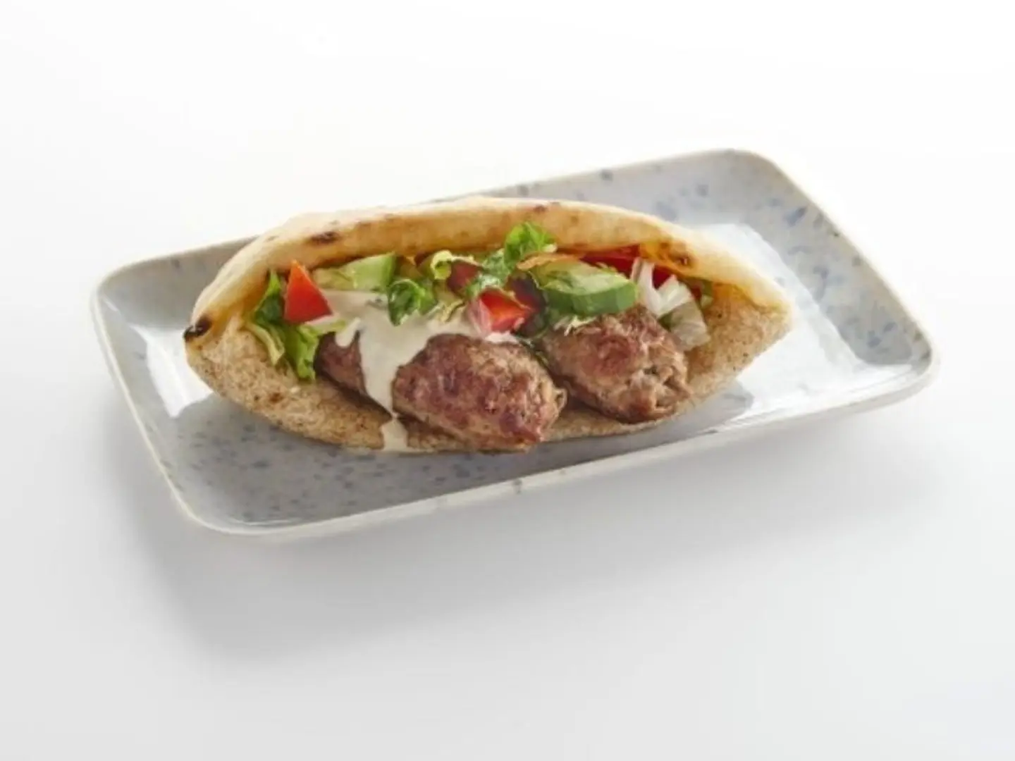 Charcoal Grilled Minced Meat Kofta Sandwich