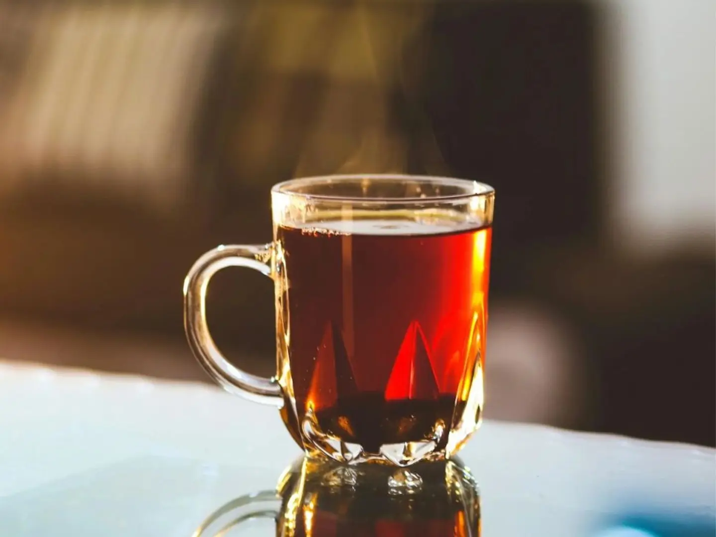 شاي احمر على الجمر