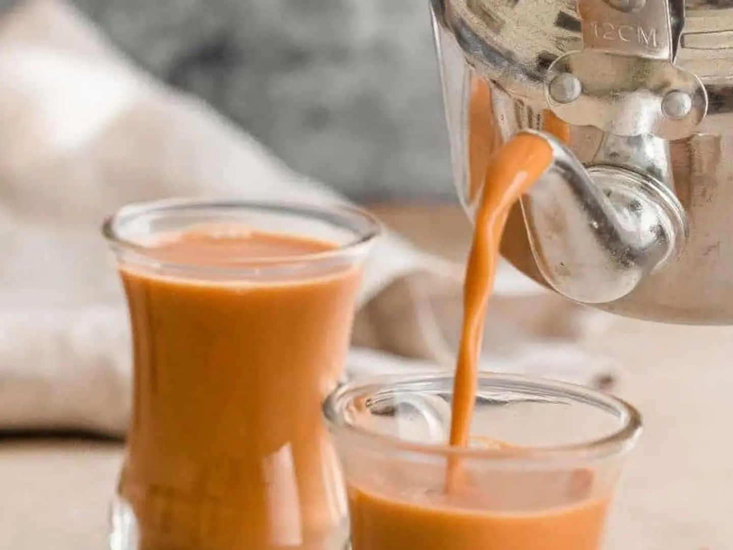 شاي كرك على الجمر