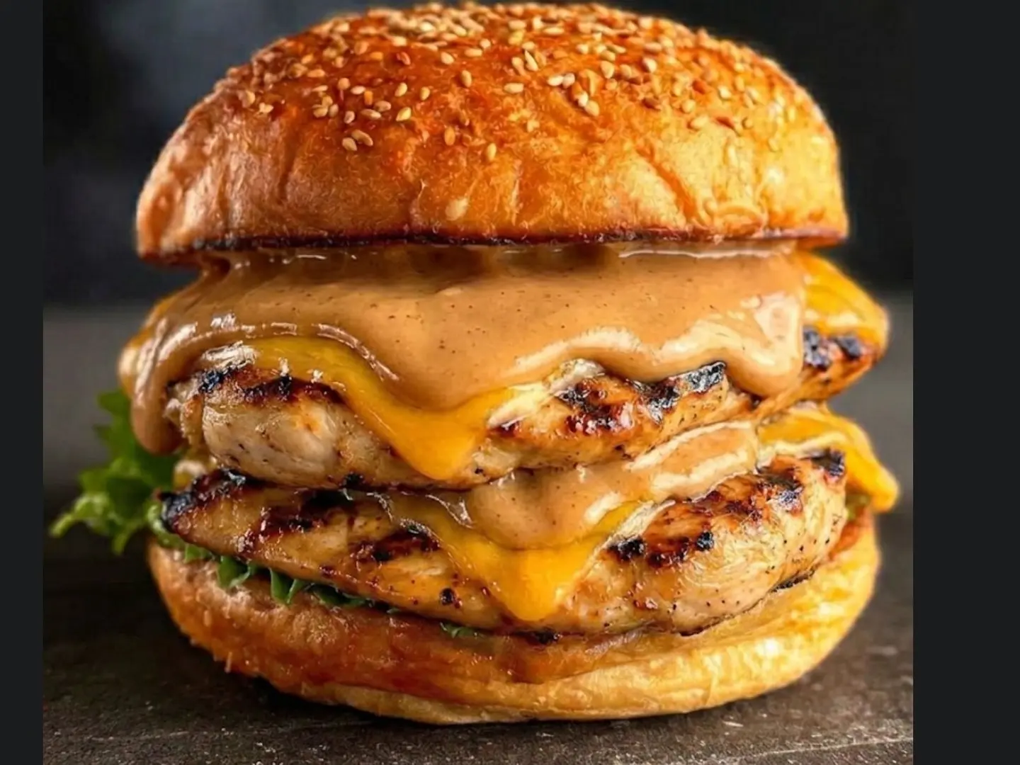 برجر دجاج دبل